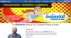 Desktop Screenshot of gogeeks.com